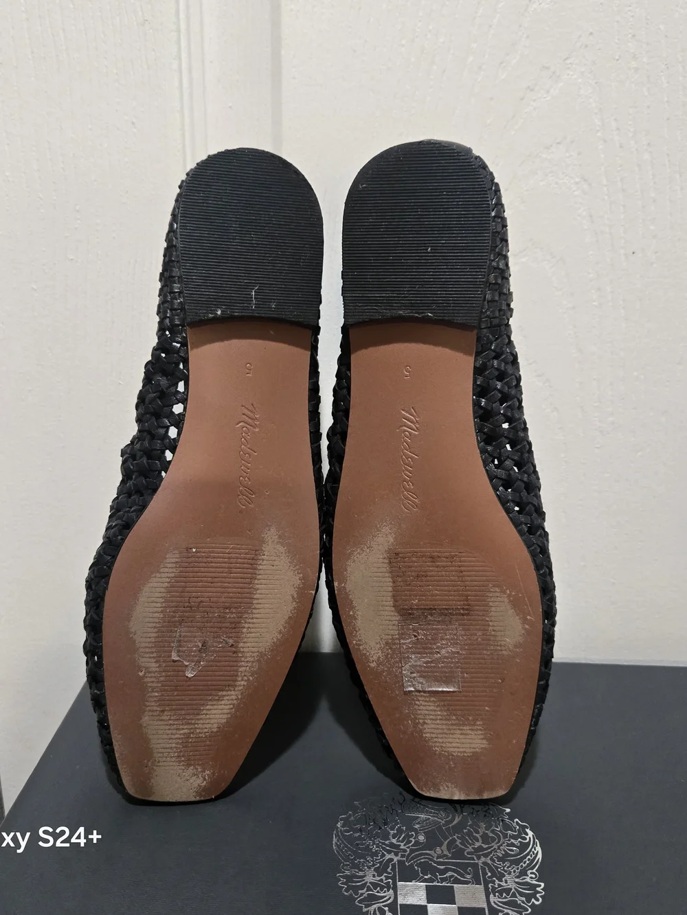 The Mylie Ballet Flat in Handwoven Leather